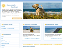 Tablet Screenshot of daenemark-hund.net